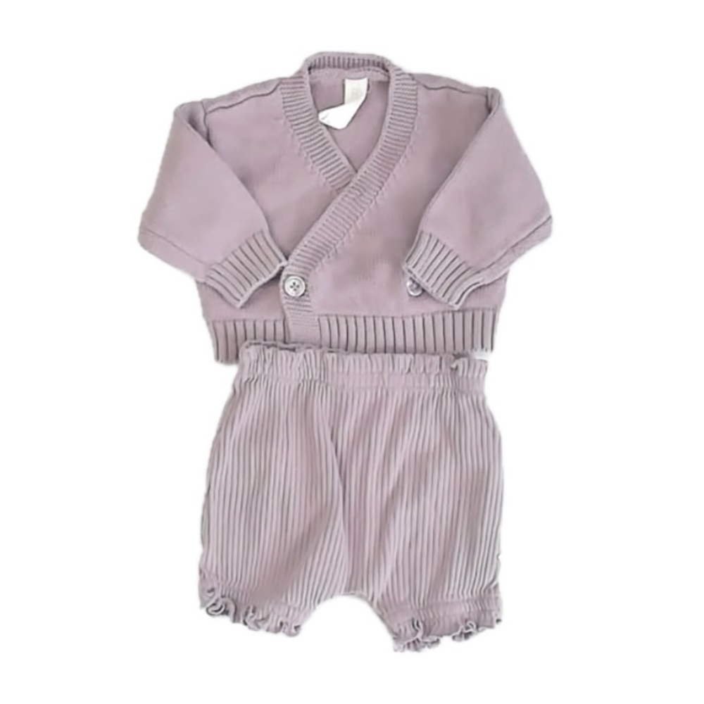 Snug Girls Purple Apparel Sets size: 0-3 Months